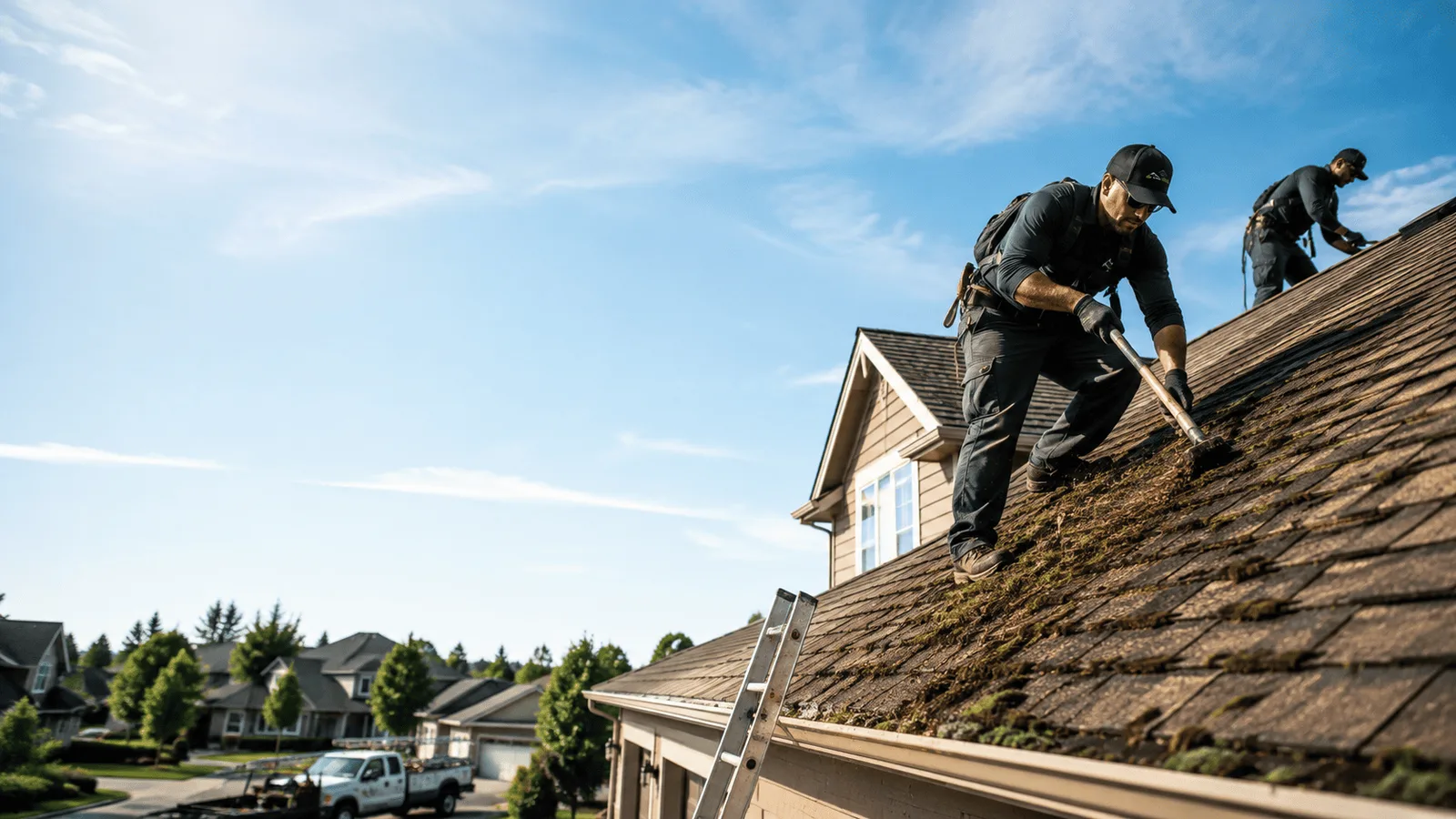 Roof Moss Removal in Oakham, MA near me